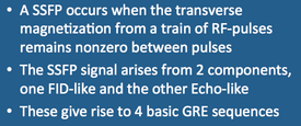 steady-state free precession (SSFP)